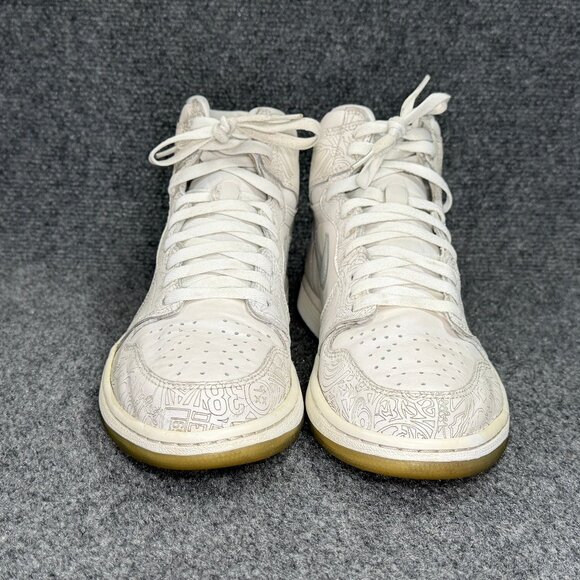 Jordan 1‎ Retro High Shoes Men\'s Size 11.5 30th Anniversary Laser White Grey main image 5